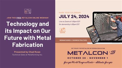 metal fabricator online sessions|METALCON Online .